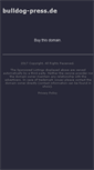 Mobile Screenshot of bulldog-press.de